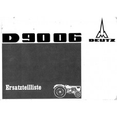 Deutz D9006 Parts Manual